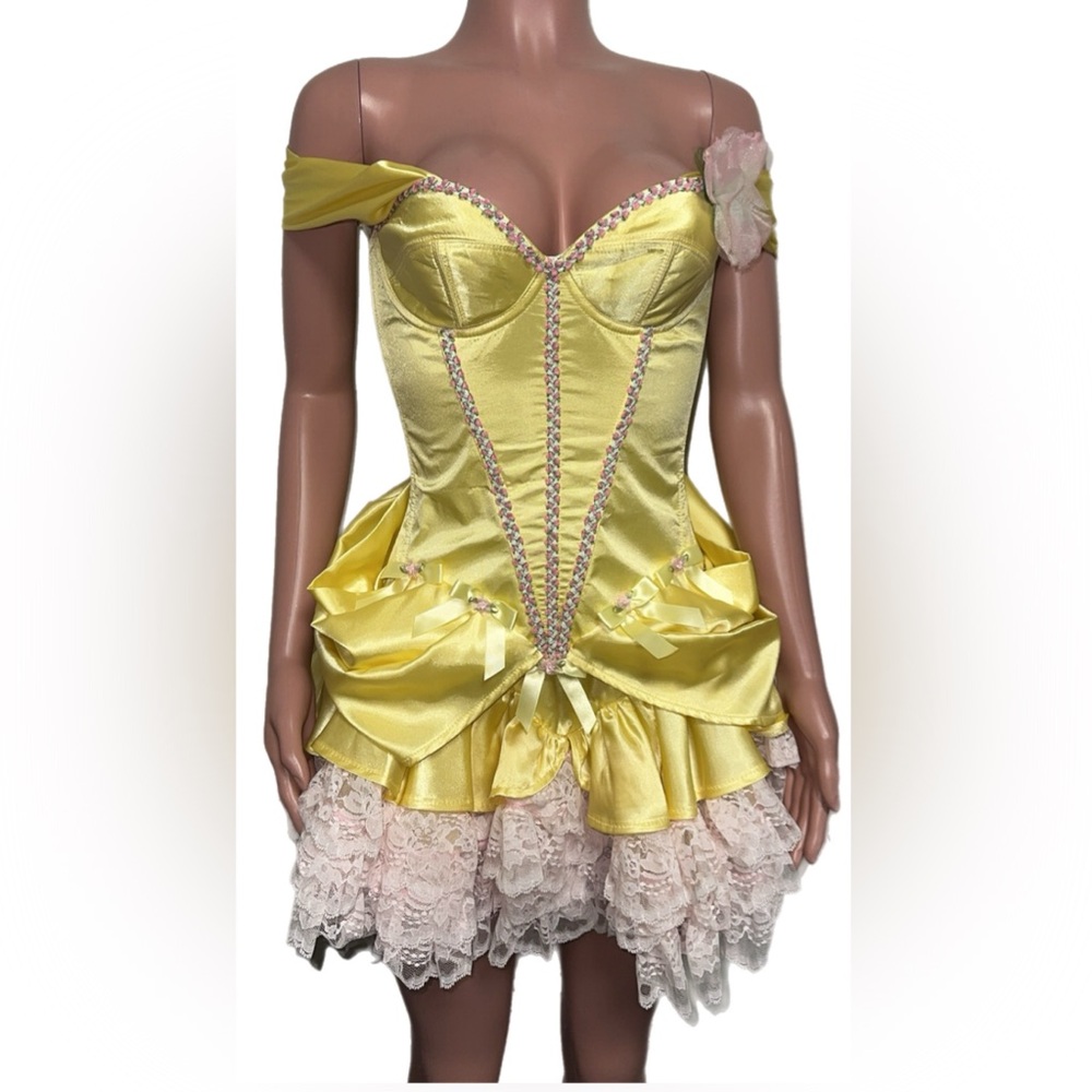 Trashy lingerie beauty and beast Belle princess costume